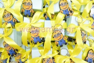 Μπομπονιέρα Βάπτισης minions (201663)