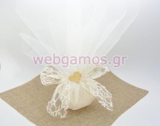 Μπομπονιέρα Γάμου καρδιά (833116)