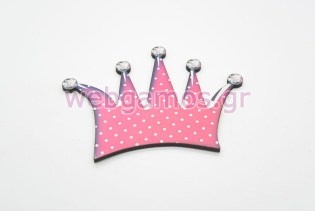 Ξύλινο Διακοσμητικό κορώνα (pap10094)