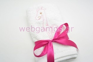 Μπομπονιέρα Πετσέτα καμηλοπάρδαλη (tow6245)