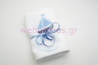 Μπομπονιέρα Βάπτισης πετσέτα (tow3034)