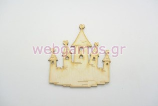 Ξύλινο Διακοσμητικό κάστρο (011600236)