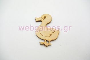 Ξύλινο Διακοσμητικό παπάκι (011600102)