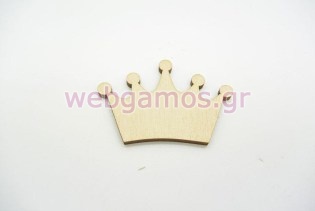 Ξύλινη Διακοσμητική κορώνα (011600053)