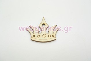 Ξύλινη Διακοσμητική κορώνα (011600050)