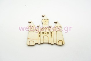 Ξύλινο Διακοσμητικό κάστρο (011600061)