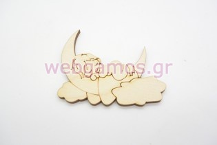 Ξύλινο Διακοσμητικό παιδάκι όνειρο (011600069)