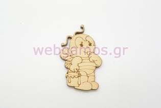 Ξύλινη Διακοσμητική μέλισσα (011600163)