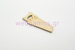 Ξύλινο Διακοσμητικό πριόνι (011600159)