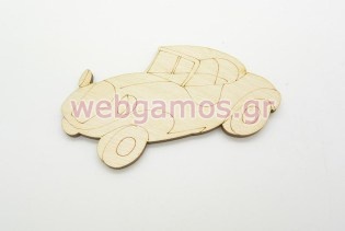 Ξύλινο Διακοσμητικό αυτοκίνητο αντίκα (011600169)