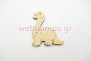 Ξύλινο Διακοσμητικό δεινοσαυράκι (011600170)