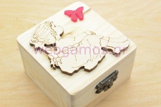 Μπομπονιέρα Ξύλινο κουτί sarah kay (152052)