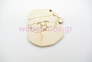 Ξύλινο Διακοσμητικό Άγιος Βασίλης (010700015)