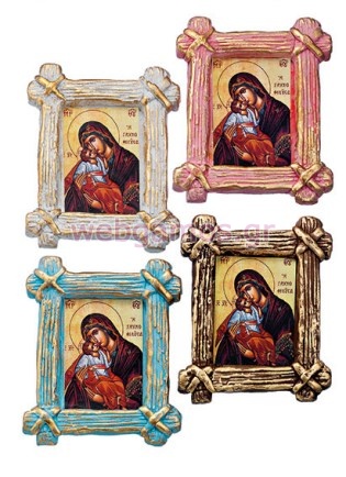 Μπομπονιέρα Βάπτισης εικόνα (209-9915)