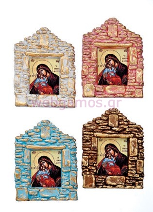 Μπομπονιέρα Βάπτισης εικόνα (209-9922)