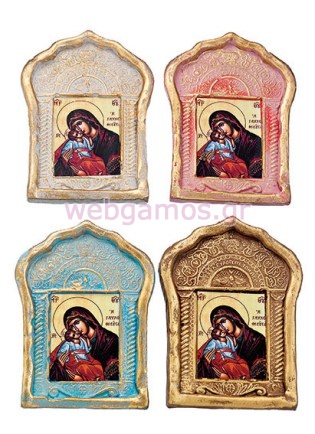 Μπομπονιέρα Βάπτισης εικόνα (209-9914)