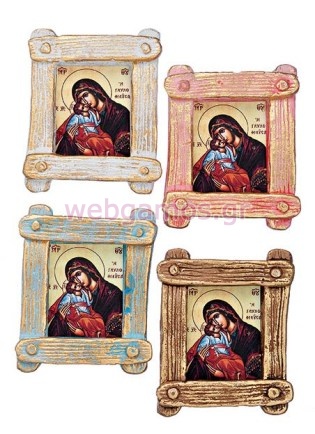 Μπομπονιέρα Βάπτισης εικόνα (209-980)