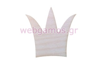 Ξύλινο Διακοσμητικό κορώνα (600525)