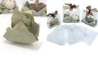 ΤΣΑΝΤΑΚΙ ΖΕΛΑΤΙΝΑ ΜΕ ΧΟΥΦΤΑ 14cm x 12cm x 7cm 0402165