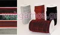 ΚΟΡΔΕΛΑ ΒΕΛΟΥΔΙΝΗ 2.5CM 25Y/roll 0501266