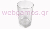 ΓΥΑΛΑ ΣΤΡΟΓΓΥΛΗ 15.5cm x 8.8cm 0503064