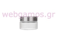 ΒΑΖΟ 4.2cm ΜΕ ΑΣΗΜΙ ΚΑΠΑΚΙ 75ml 0503340