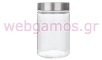 ΒΑΖΟ 10.5cm ΜΕ ΑΣΗΜΙ ΚΑΠΑΚΙ 200ml 0503343