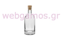 ΓΥΑΛΙΝΟ ΜΠΟΥΚΑΛΙ 200ml ΜΕ ΚΑΠΑΚΙ 0503364