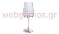 ΓΥΑΛΙΝO ΠΟΤΗΡΙ ΑΝΑΓΛΥΦΟ ΚΡΑΣΙΟΥ ΙΡΙΔΙΖΟΝ 21.5cm x 6cm 0503392
