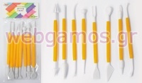 ΕΡΓΑΛΕΙΑ ΔΙΑΜΟΡΦΩΣΗΣ ΠΛΑΣΤΙΚΑ 618-8 ΣΕΤ/8 0515065