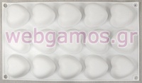 ΚΑΛΟΥΠΙ ΣΙΛΙΚΟΝΗΣ ΚΑΡΔΙΕΣ 29.5cm x 17.5cm 0515209