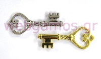 ΜΕΤΑΛΛΙΚΟ ΚΛΕΙΔΙ 46mm x 19mm 0517418