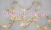 ΝΕΑ LED ΡΕΥΜΑΤΟΣ ΜΕ 10 ΓΙΡΛΑΝΤΕΣ ΣΥΡΜΑΤΑΚΙ 3m 0519445