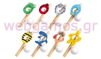 ΞΥΛΙΝΟ ΠΑΙΧΝΙΔΙ ΑΙΩΡΟΥΜΕΝΟ ΜΠΑΛΑΚΙ 0519747