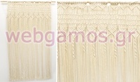 ΚΟΥΡΤΙΝΑ ΜΑΚΡΑΜΕ ΜΕΓΑΛΗ HL-014 120cm x 180cm 0521062