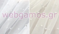 ΥΦΑΣΜΑ ΤΥΠΟΥ ΤΟΥΛΙ ΜΕ ΧΑΝΤΡΑ ΠΕΡΛΕΣ 3m x 1.5m 0527357