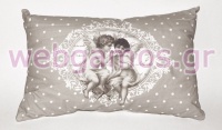 ΜΑΞΙΛΑΡΙ ΒΑΜΒΑΚΕΡΟ ΑΓΓΕΛΟΣ 45cm x 30cm 17-2133 0621132
