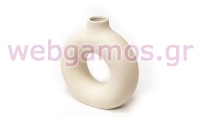 ΚΕΡΑΜΙΚΟ ΣΤΡΟΓΓΥΛΟ ΒΑΖΟ 20cm 0621468