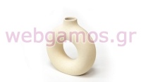 ΚΕΡΑΜΙΚΟ ΣΤΡΟΓΓΥΛΟ ΒΑΖΟ 14cm 0621469