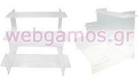 ΑΚΡΥΛΙΚΟ ΣΤΑΝΤ 3 ΡΑΦΑΚΙΑ 0621576