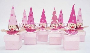 Μπομπονιέρα Βάπτισης κλόουν (06200031)