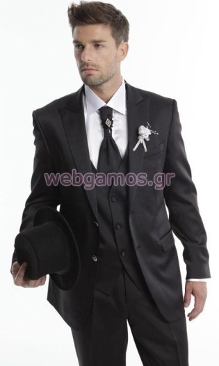 Οικονομικό Γαμπριάτικο κουστούμι (131-820bl)