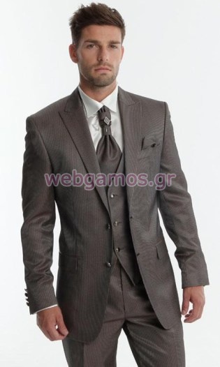 Οικονομικό Γαμπριάτικο κουστούμι (131-820br)