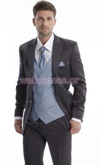 Οικονομικό Γαμπριάτικο κουστούμι (141-2101bl)