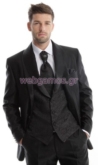 Οικονομικό Γαμπριάτικο κουστούμι (141S220bl)