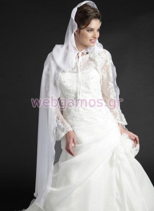 Νυφική κάπα (convoitise  strass)