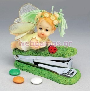 Μπομπονιέρα Βάπτισης συρραπτικό (Μ792)