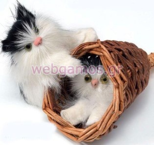 Μπομπονιέρα Βάπτισης γατούλα (Μ6155)