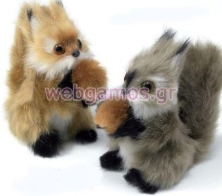 Μπομπονιέρα Βάπτισης σκιουράκι (Μ6156)