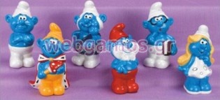 Μπομπονιέρα Βάπτισης στρουμφάκι (1137)